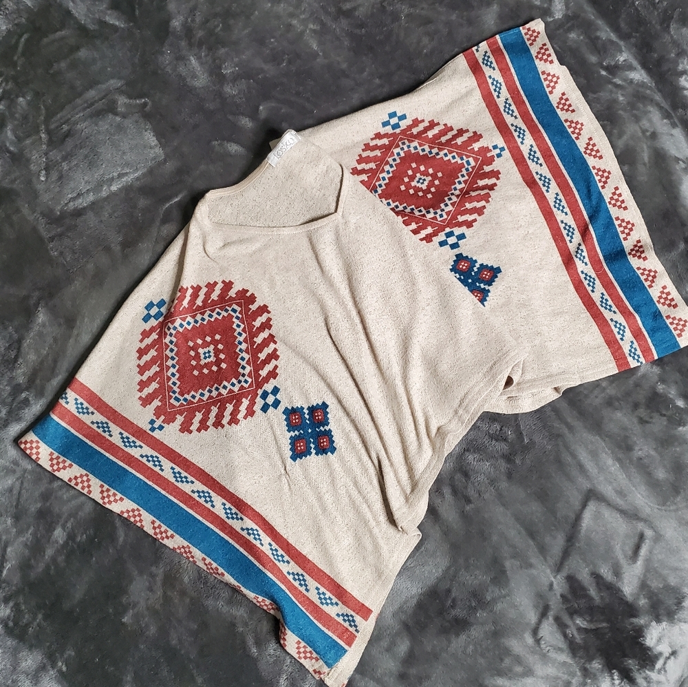 Tribal Pancho Top